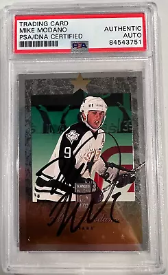 Mike Modano Autographed PSA/DNA Authentic Autograph Donruss Elite #32  • $30