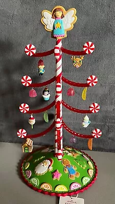 Hallmark – Season’s Treatings Miniature Tree Set – Ornament Tree Display – 2017 • $54.95