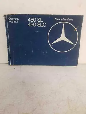 77 MERCEDES 450SL Owners Manual R107 Original • $89.99