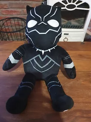 OFFICIAL MARVEL COMICS Black Panther SOFT TOY.lights Up • £6.50