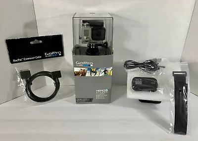 New GoPro Hero 3+ Silver Edition Smart Remote BacPac Extension Cable Bundle • $199.95