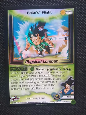 Dragonball Z DBZ Score Limited Foil Goku's Flight Preview 1 Ultra Rare HTF Card • $51.81