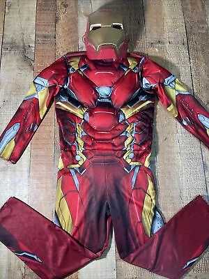 Iron Man Costume Childs Meduim Marvel Superhero Halloween Costume • $20