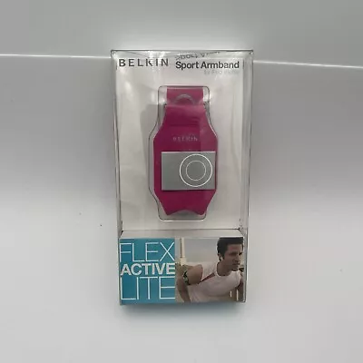 Belkin Pink Sport Armband For IPod Shuffle Flex Active Lite • $16.95