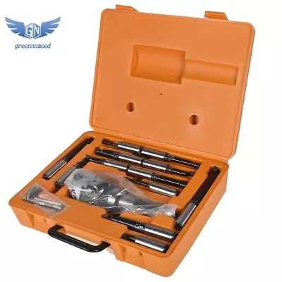 3  Boring Head With R8 Shank And 12Pcs 3/4  Carbide Boring Bar Set For Milling • $85.99