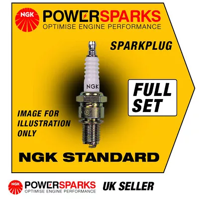 $26.21 • Buy Fits Nissan TERRANO II 2.4 93- KA24E NGK STANDARD SPARK PLUGS X 4 ZFR5E-11 [4435