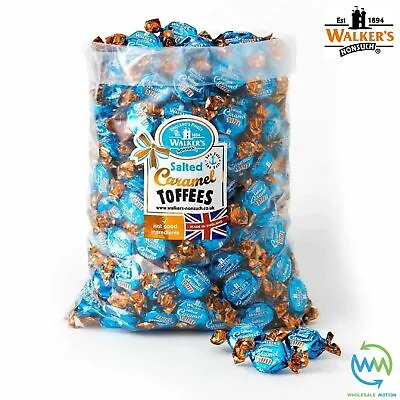 Walkers Nonsuch SALTED CARAMEL TOFFEES Retro PICK N MIX SWEETS CANDY Party Bag • £21.49