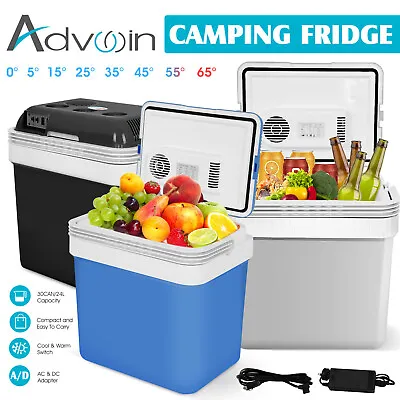 Advwin 24L Camping Cooler And Warmer Mini Fridge Portable Car Home Refrigerators • $99.90