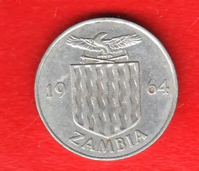 Zambia 2 Shilling 1964 • $4.25