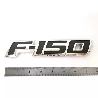 1x OEM F-150 Rear Tailgate Emblem Fits F150 09-14 F CL3Z-9942528-A Chrome Black • $18.79