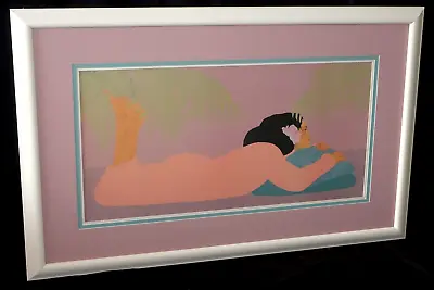 1970s Hawaii Framed AP Print  Hawaiian Woman  By Pegge Hopper (B.1936)(StR) • $949