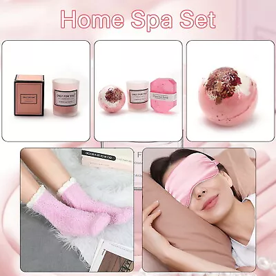 Birthday Pamper Kit Gifts Self-Care Package For Women Relaxing Bath Spa Gift Box • £19.54