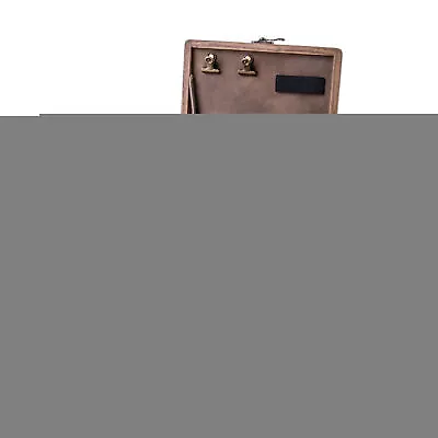 Writers Messenger Wood Box Wooden Outdoor Briefcase Home Decor Art Gift • $36.70