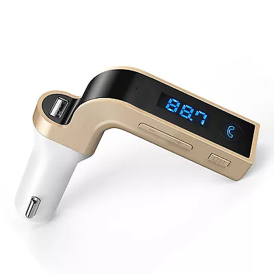 Bluetooth Wireless FM Transmitter LDesign Car Kit With USB Car Charging • $8.99