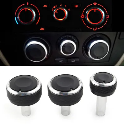 3x Air Conditioner A/C Switch Panel Control Knob For VW Golf MK4 Passat B5 Bora • $11.95