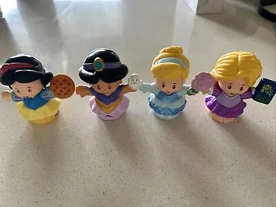 Fisher Price Little People Disney Princess X 4 Figures • $19.50