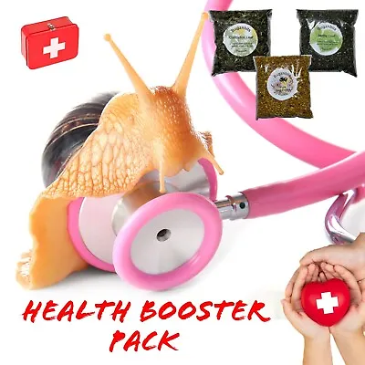 Land Snail Health Booster Pack Great To Aid Weak Or Retracted Snails • £8.99