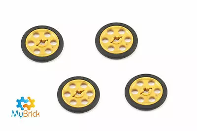 Genuine LegoⓇ 4x Belt Tire (2815) & Gold Pulley Wheel (4815) - Free Postage • $17.95