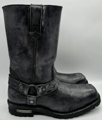Milwaukee Leather Men's 11” Classic Harness Boot - Square Toe Size 11.5  MBM9006 • $149.99