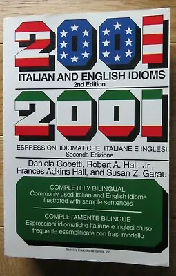 Learning Italian: Daniela Gobetti - 2001 Italian And English Idioms • £10