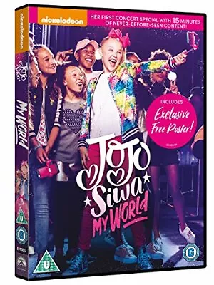 Jojo Siwa My World Exclusive Poster Included [DVD] • $19.79