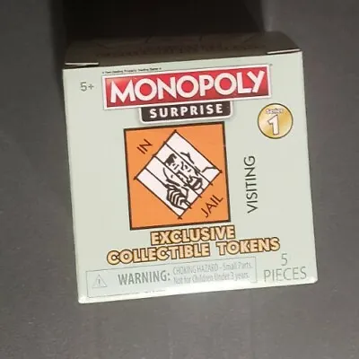 Monopoly Surprise Box S1 Exclusive Collectible Rare Tokens 5 Pcs Per Box New! • $7.95