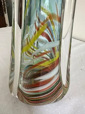 Vintage Murano Art Glass Vase • $55