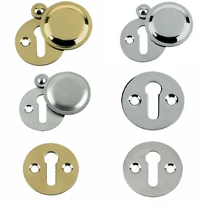 £3.60 • Buy Keyhole Cover Escutcheon Open Or Covered Zoo Hardware Key Hole Cover Victorian