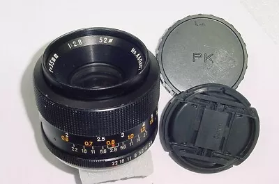 Kenlock 35mm F/2.8 Automatic Wide Angle Manual Focus Lens For Pentax K Mount • £59.99