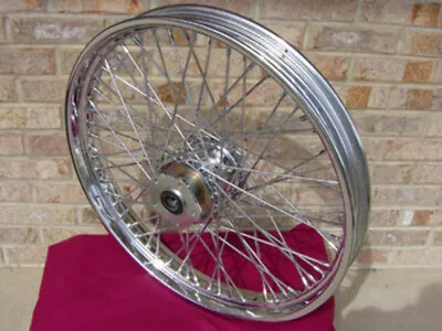 60 Spoke 21 X2.15 Wheel For Harley Chopper Dyna Wg & Fxst • $214.99