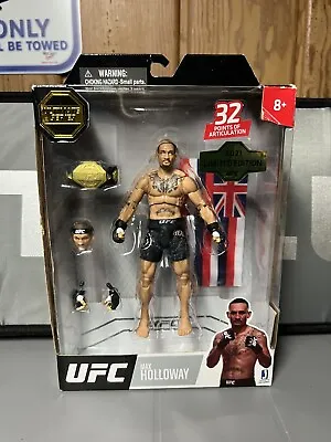 Max Holloway UFC 2021 Limited Edition 6  Action Figure Jazwares ULTIMATE SERIES • $100
