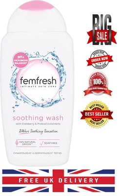 £3.39 • Buy Femfresh Ultimate Care Soothing Wash PH Balanced Feminine Wash Hydrating C 250ML