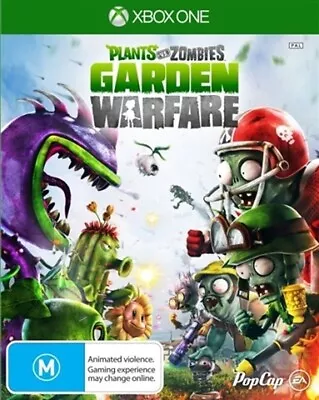 PLANTS VS ZOMBIES: GARDEN WARFARE Xbox One GAME GREAT CONDITION • $15.99