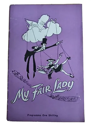 My Fair Lady Programme Birmingham Hippodrome 1964 Tony Britton Wendy Bowman • £6.95