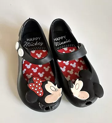 Minnie Mouse Shoes Size 6 Toddler Disney Minnie & Mickey Kissing • $6.99