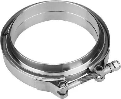 5  Inch V Band Exhaust Clamp Kit With Flange Male Female Stainless Steel • $39.59