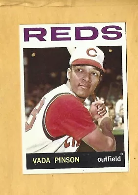 1964 Topps Set Break # 80   VADA PINSON   Cincinnati Reds   NM • $3.34