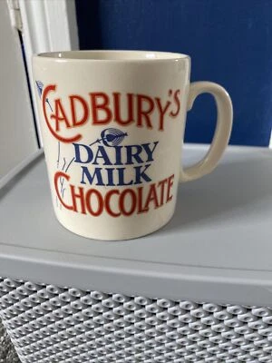 £4.95 • Buy Official Cadbury's Dairy Milk Chocolate Vintage Coffee Mug Staffordshire Pottery