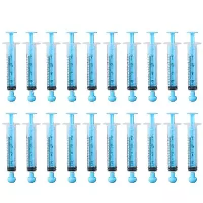 20Pack 5ml 10ml Feeding Syringe Plastic Plastic Syringe Pet Feeder • $16.10