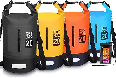 Waterproof Dry Bag Storage Sack Camping Hiking Kayak Outdoor Activity Beach Bags • £0.99