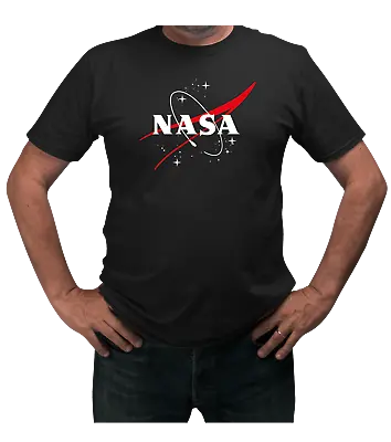 NASA Space Agency Novelty T-Shirt Astronaut Mars Mission Unisex Nasa Logo Shirt • £11.95