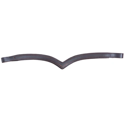 $15.99 • Buy 78HS Draft V Shape Hilason English Padded Bridle Browband Blanks Empty Channel