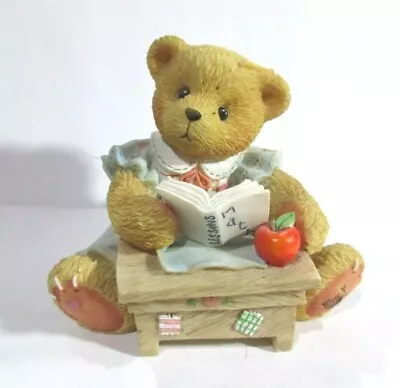 1996 Cherished Teddies LINDA Figurine ABC And 1-2-3 You're A Friend To Me! • $12