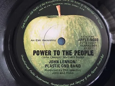 Beatle. John Lennon. Plastic Ono Band. Power To The People / Open Your Box • $25