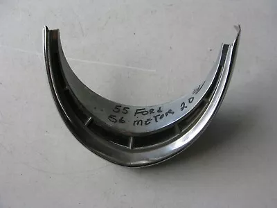 Vintage Fomoco FDH-13063-E Headlight Bezel Trim Eyebrow Pair For 1955 Ford • $84.99