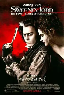 399336 Sweeney Todd The Demon Barber Of Fleet Street Film WALL PRINT POSTER AU • $40.65