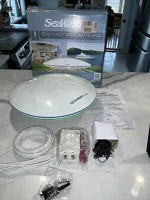 NEW OPEN BOX Shakespeare SEAWATCH #3015 RV / Marine / Boat HDT Tv/FM 15  Antenna • $119.99