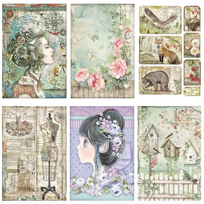 Stamperia Collection B - Decoupage Rice Paper A4 Sheet - VARIOUS DESIGNS • £3.49