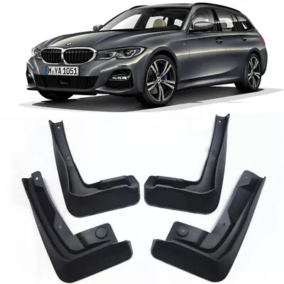 $44.99 • Buy Genuine OEM Splash Guards Mud Flaps FOR 2019-2024 BMW 3 Series M Sport Touring