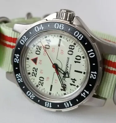 Automatic Watch. Vostok Komandirskie. 18011A. PILOT. 24H. 20 ATM. • $169
